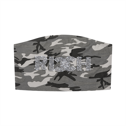 Women’s Camo Cropped Tube Top