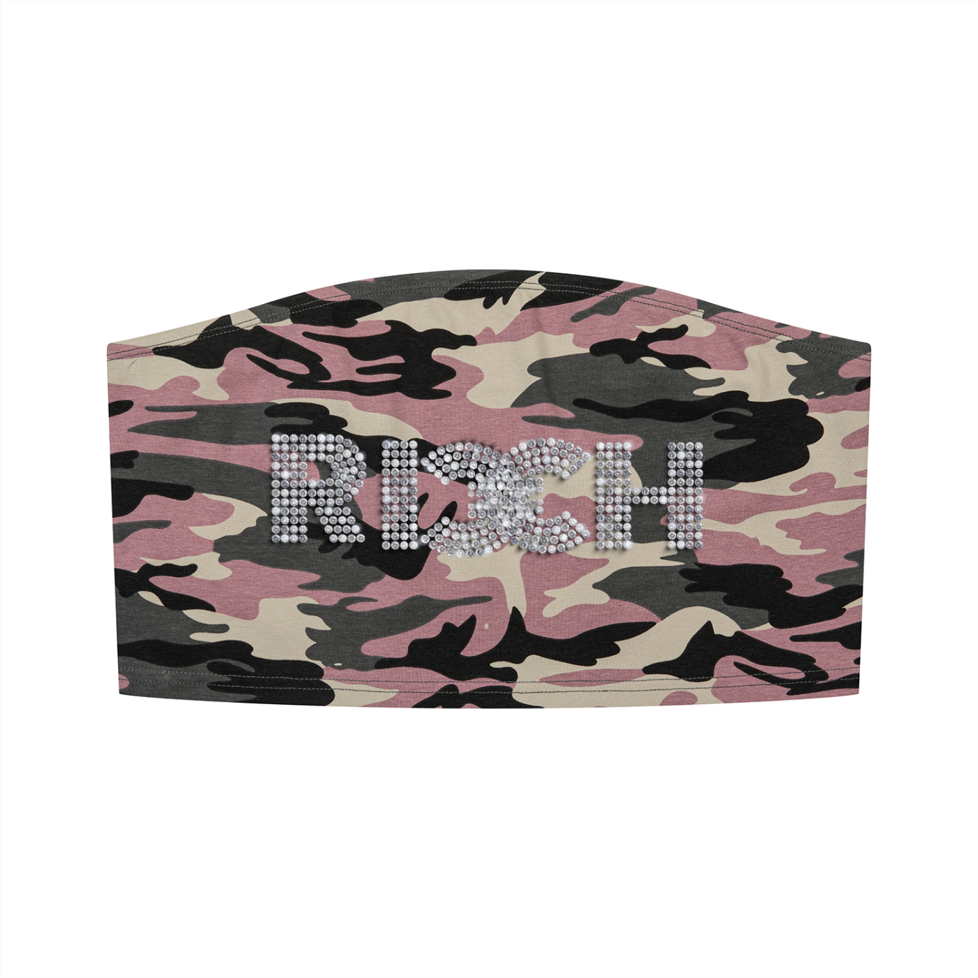 Women’s Camo Cropped Tube Top