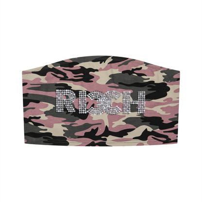 Women’s Camo Cropped Tube Top